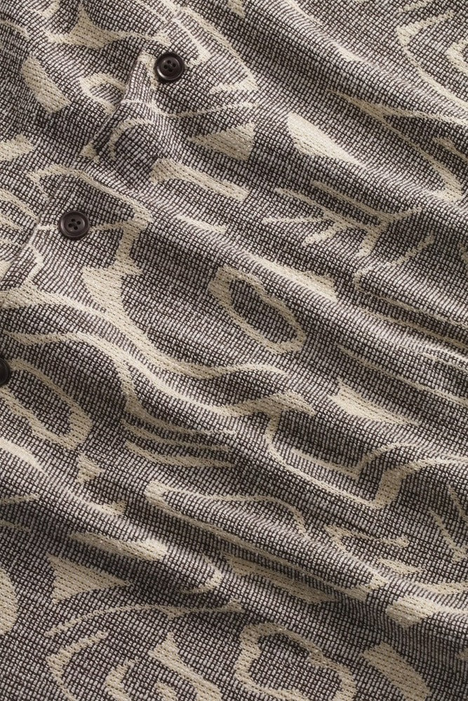 NN07 - Chemise Julio 3420 Jacquard Demitasse