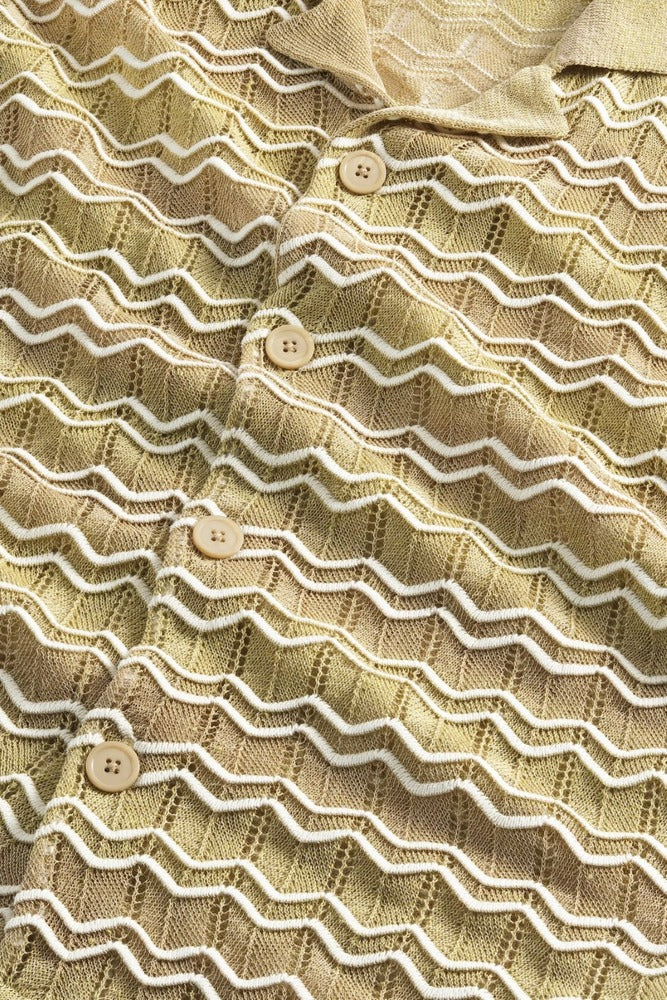 NN07 - Chemise Henry 6691 linen blend Multicolor