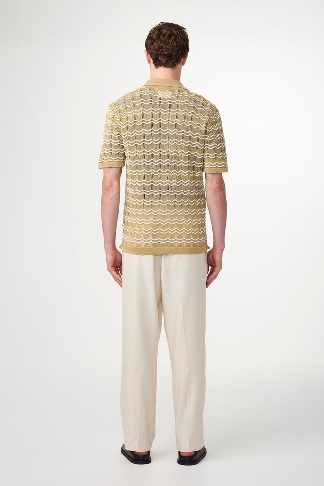 NN07 - Chemise Henry 6691 linen blend Multicolor