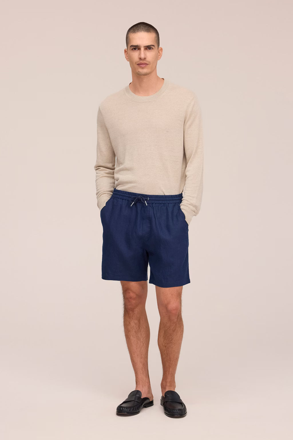 NN07 - Short Gregor 1454 Navy Blue