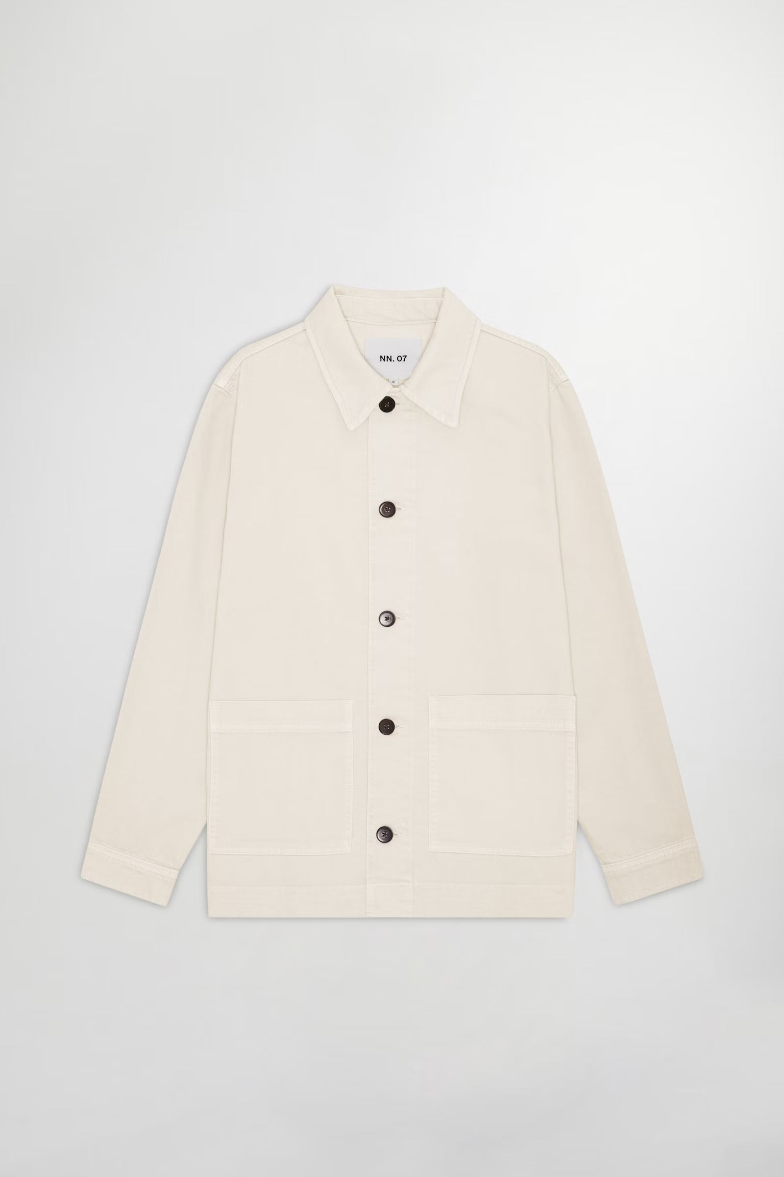 NN07 - Ollie 1874 Workwear Overshirt Ivory