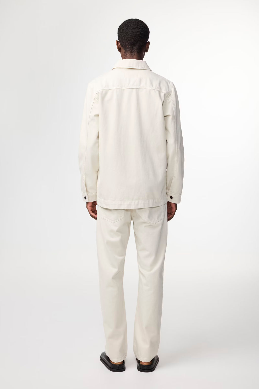 NN07 - Ollie 1874 Workwear Overshirt Ivory