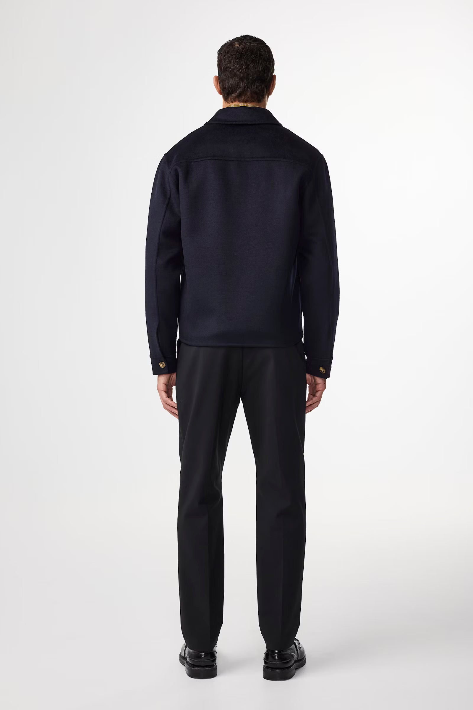 NN07- Alban 8447 Brushed Veste Navy Blue