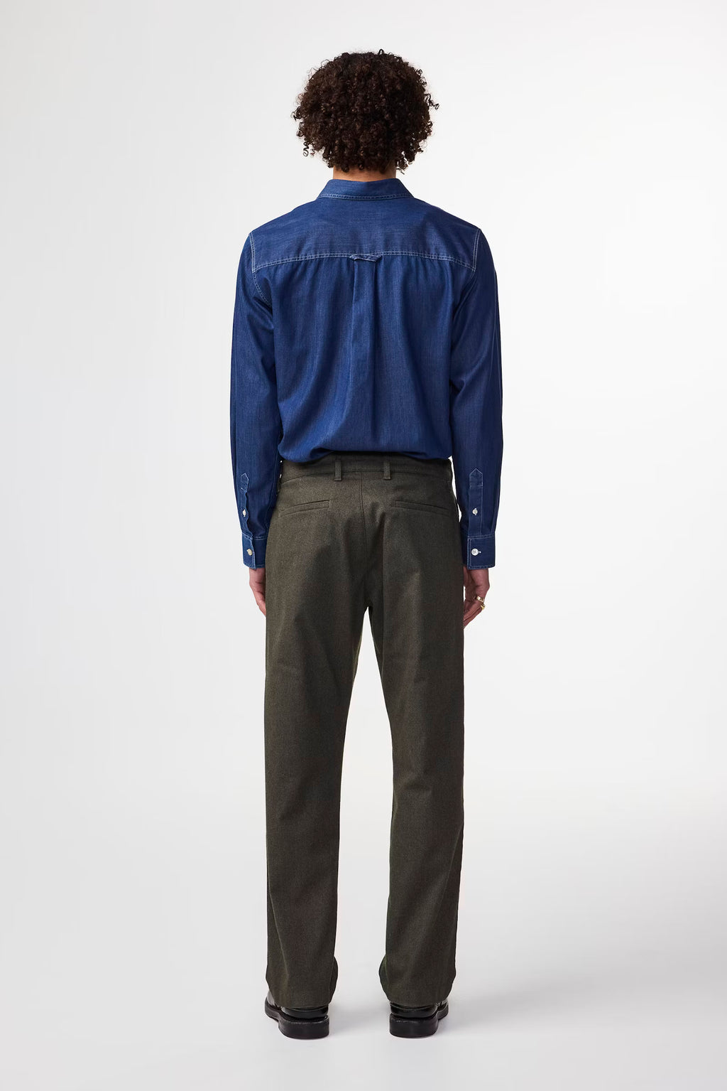 NN07 - Aden 1067 regular fit pantalon Dark Army