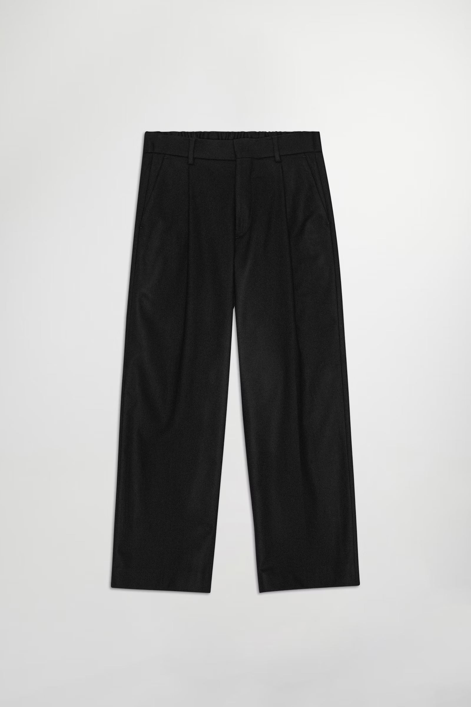 NN07 - Pantalon Kay 1630 Relaxed Fit Wool Black