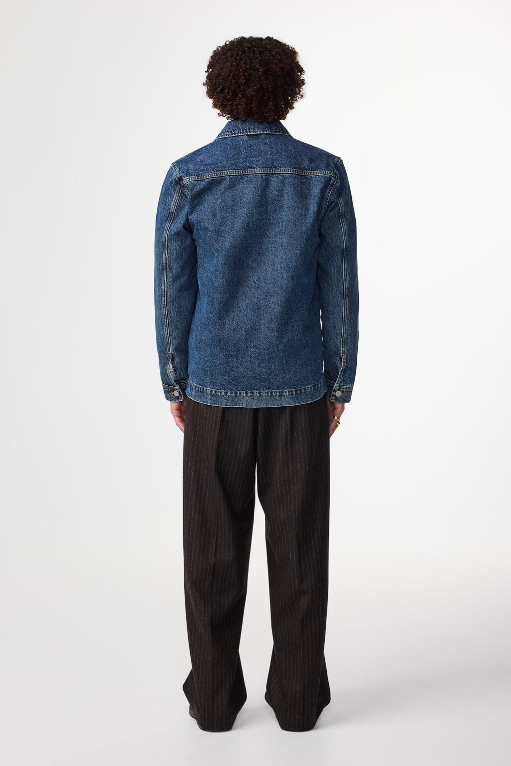 NN07 - Ollie 1847 Surchemise Heavy Denim Stonewashed