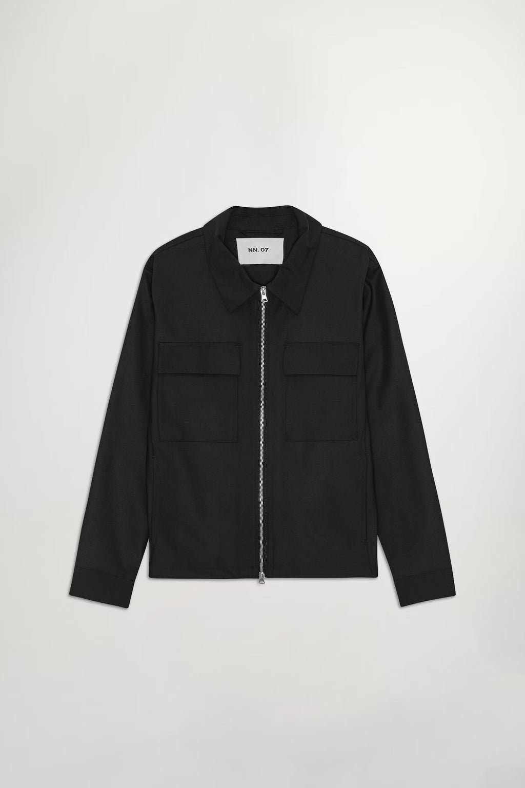 NN07 - Alban 1088 Two-way zipper Hybrid Black