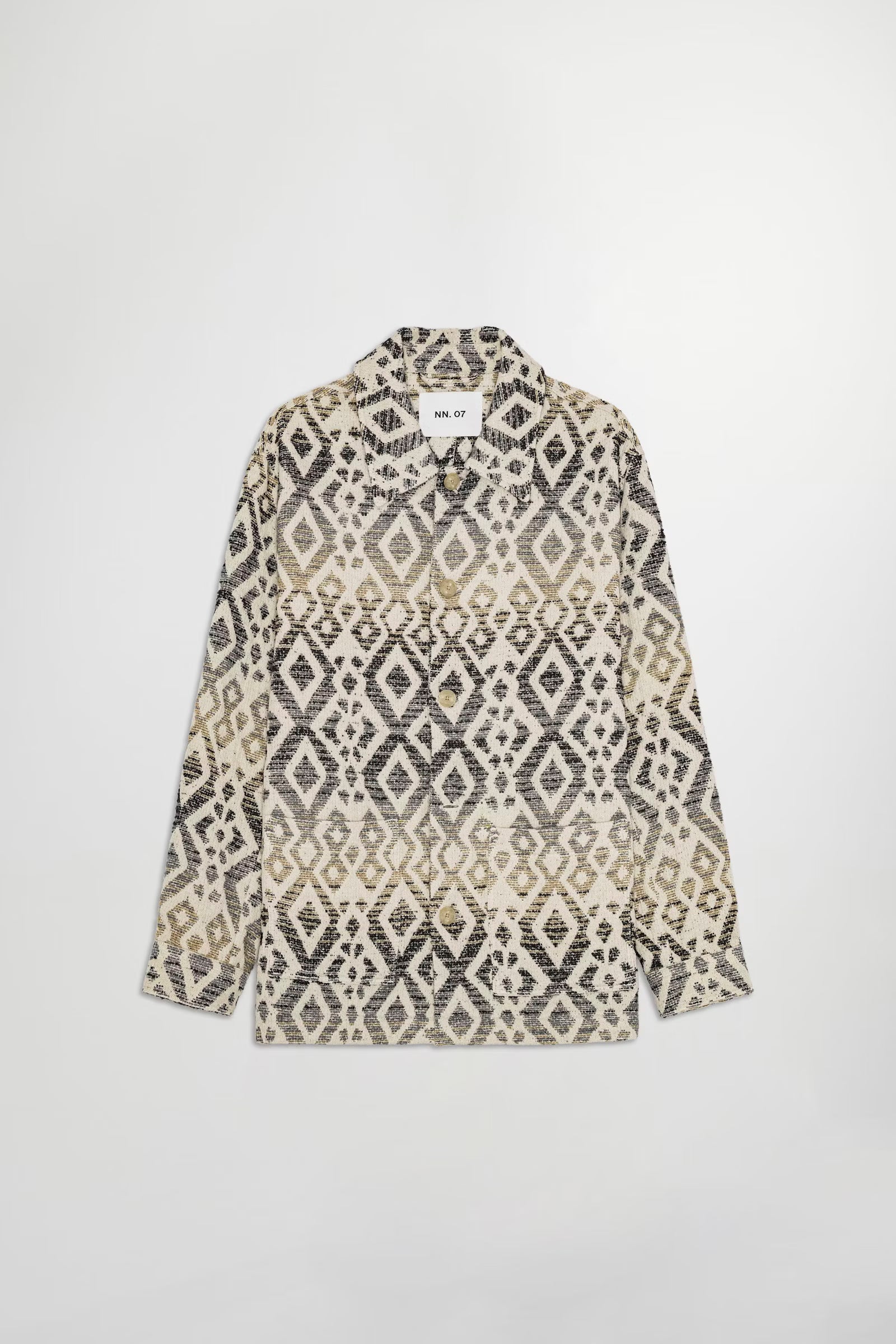 NN07 - Blaze 50022 Surchemise Jacquard Ecru Multi