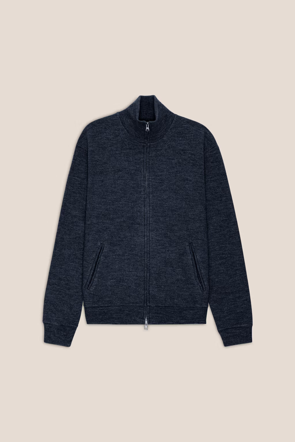 NN07 - Veste Boiled Full Zip 6398 Navy Blue