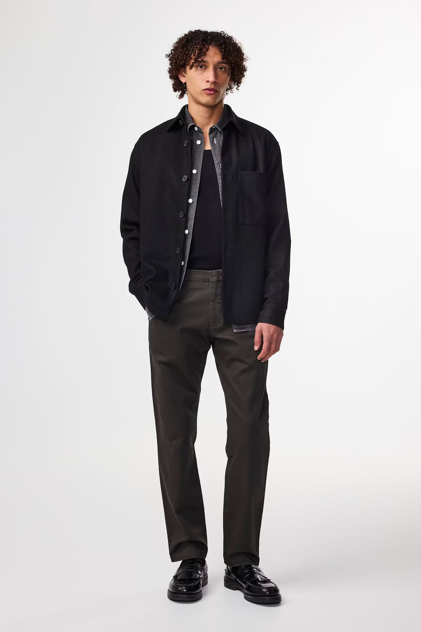 NN07 - Freddy 1630 Veste Wool Blend Black