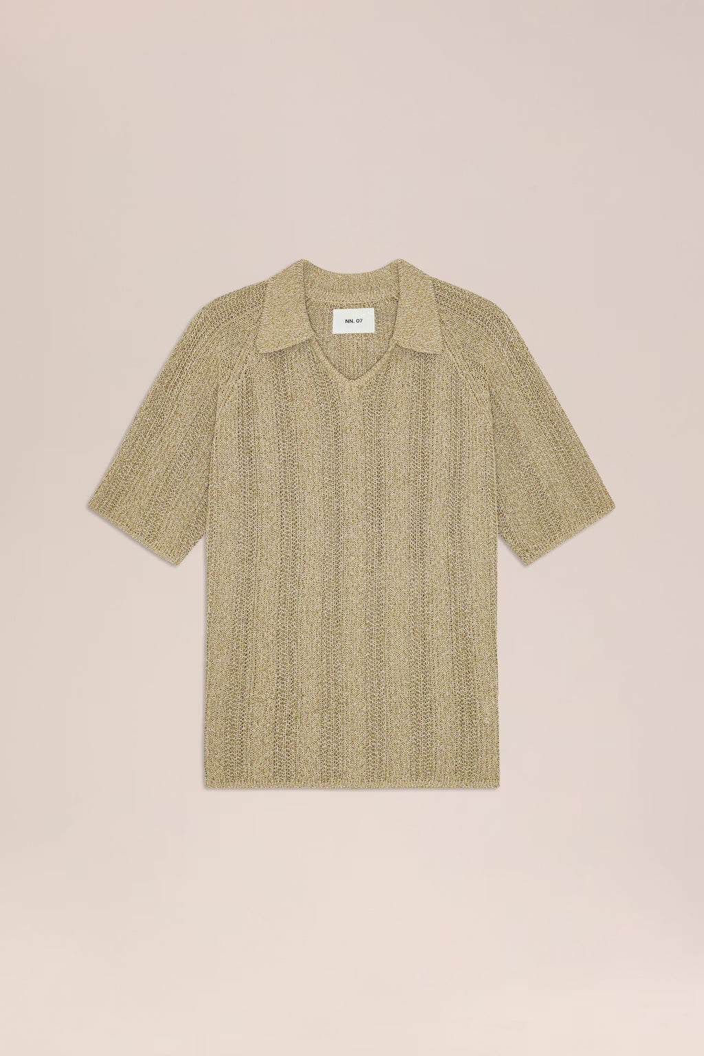 NN07 - Polo Cav V-Neck 60040 Sea Spray