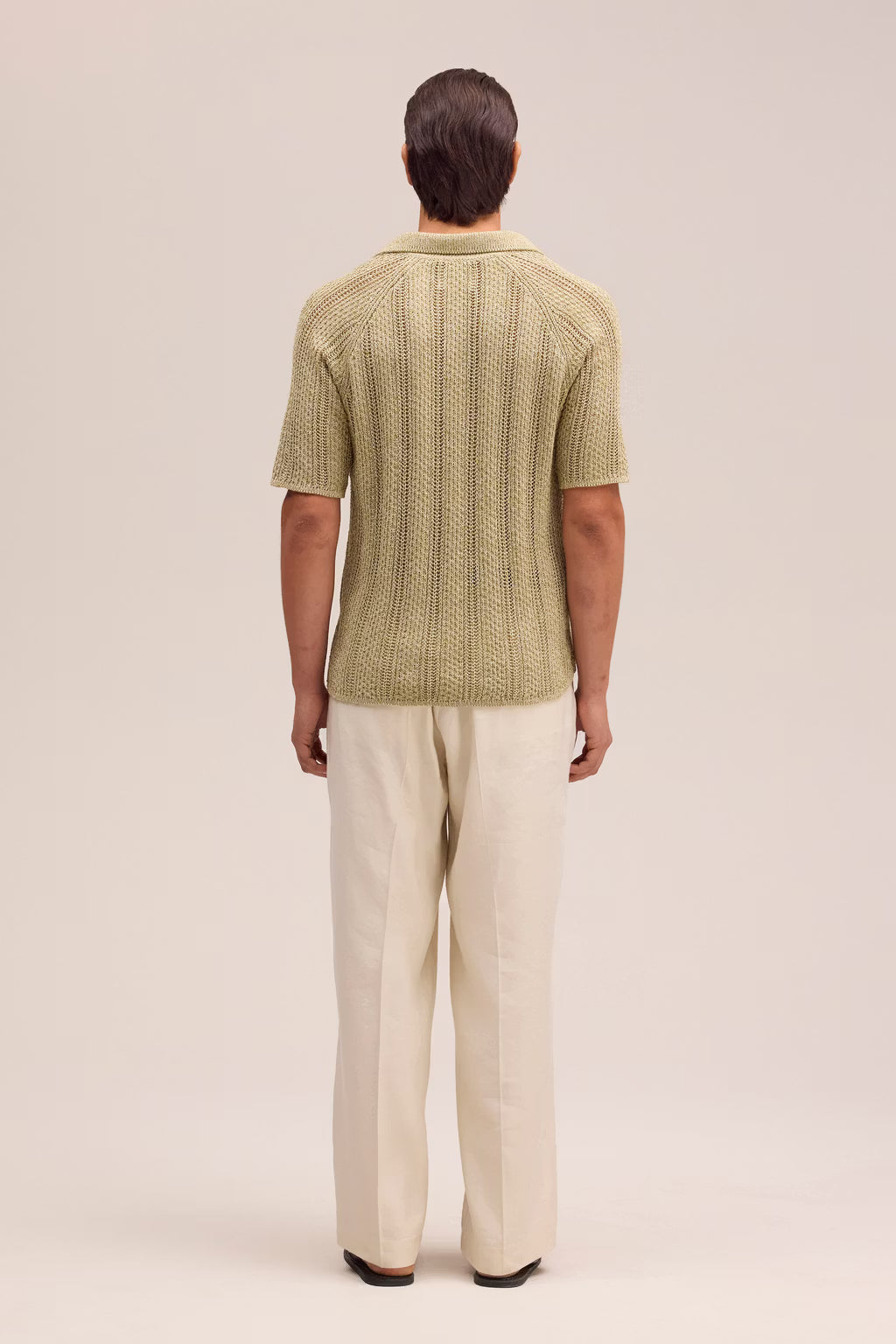 NN07 - Polo Cav V-Neck 60040 Sea Spray