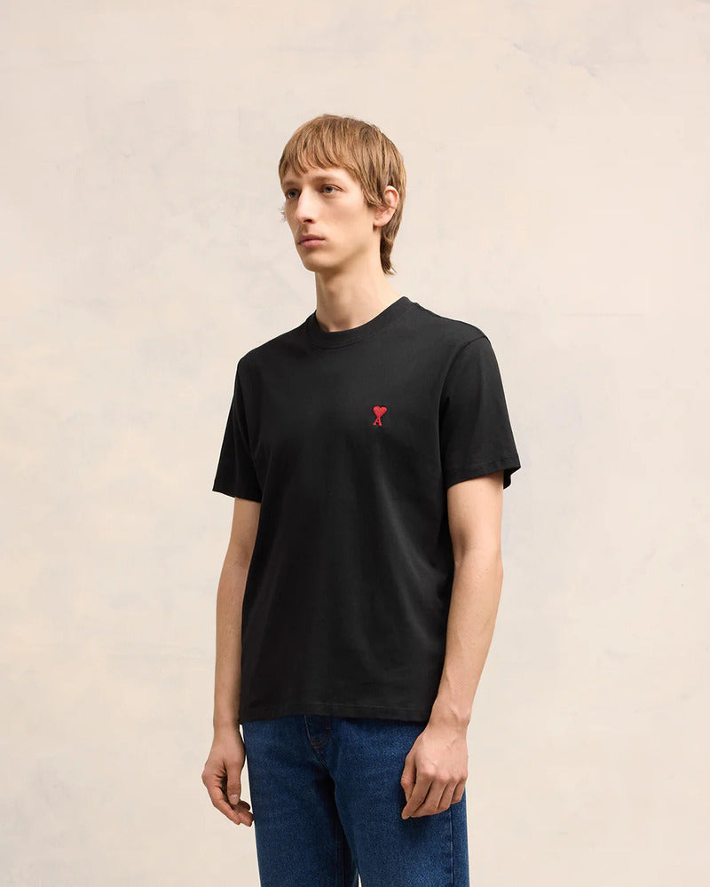 AMI -T-Shirt Ami de coeur Noir