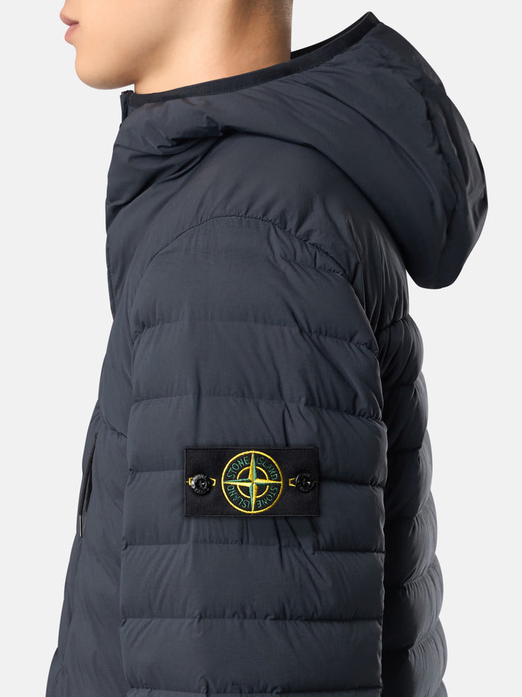 Stone Island - 4100020 Doudoune Seamless Tunnel Nylon Down-Tc Bleu Marine