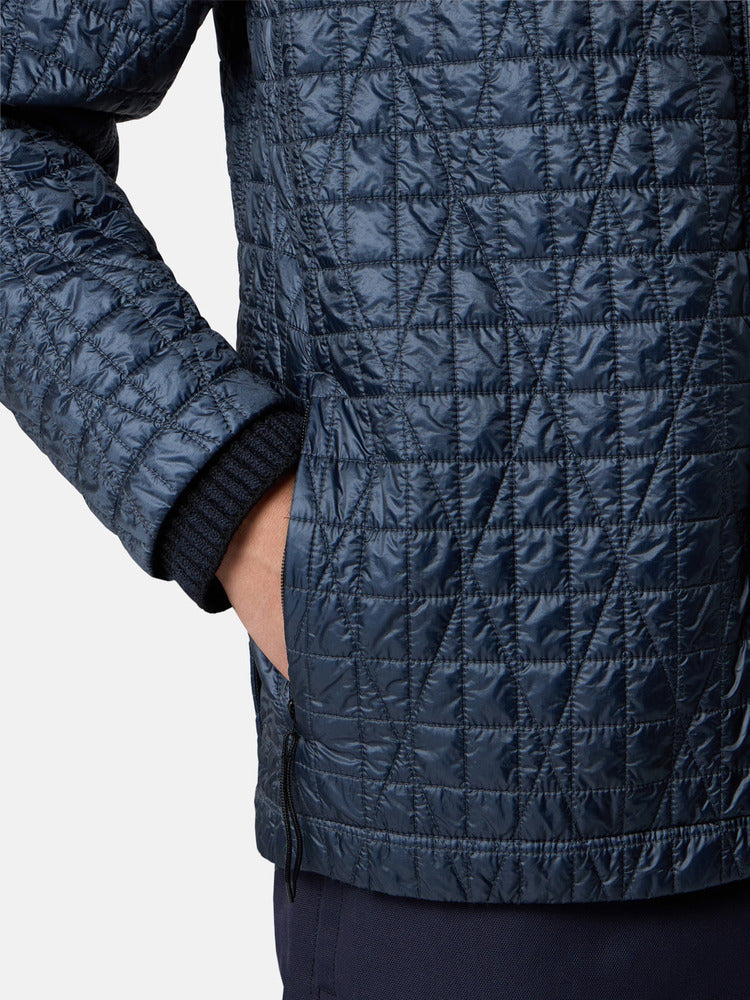 Stone Island - 4100024 Crinkle Reps NY Quilted-TC Blouson Bleu Encre