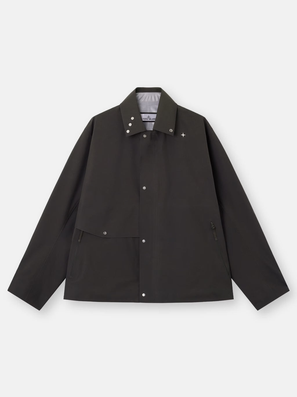 Stone Island - 4100050  3L GORE-TEX MADE WITH BIONIC POLY_S.I. STELLINA gris plomb