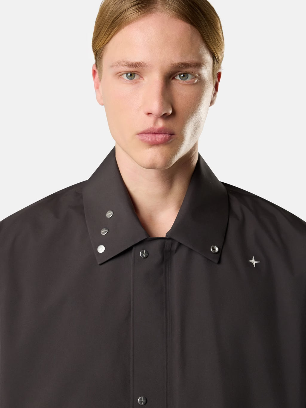 Stone Island - 4100050  3L GORE-TEX MADE WITH BIONIC POLY_S.I. STELLINA gris plomb