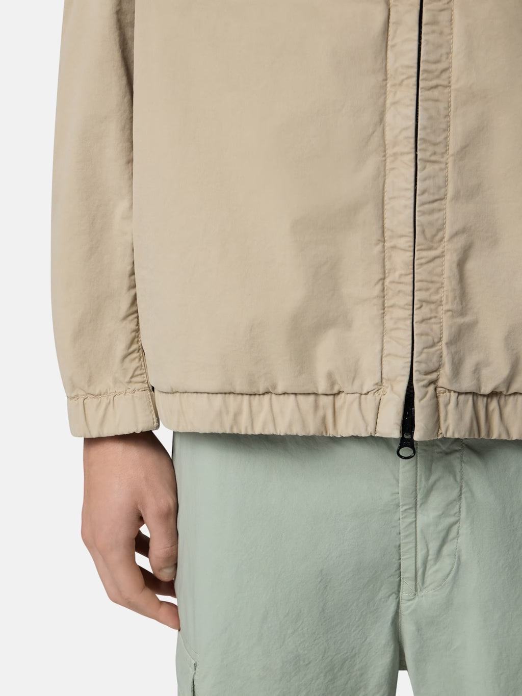 Stone Island - 4100077 Veste Déperlante Strech Organic Cotton twill Désert
