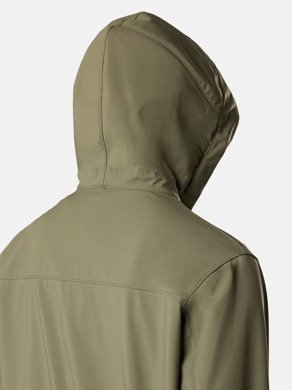 Stone Island - 4100118 Veste à capuche Soft Shell Vert Militaire