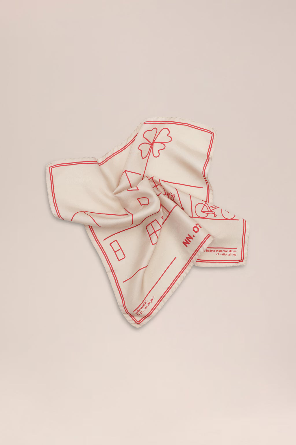 NN07 - Foulard Hub Scraf 90032 Ivory