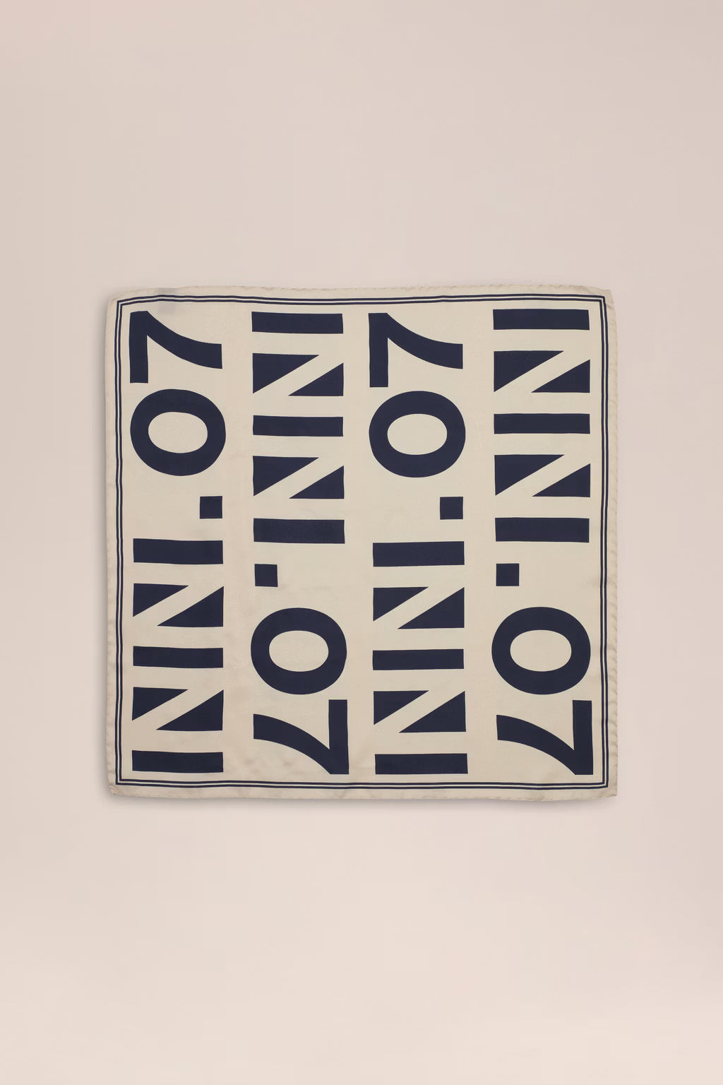 NN07 - Foulard Tact Scarf 90032 Navy Blue