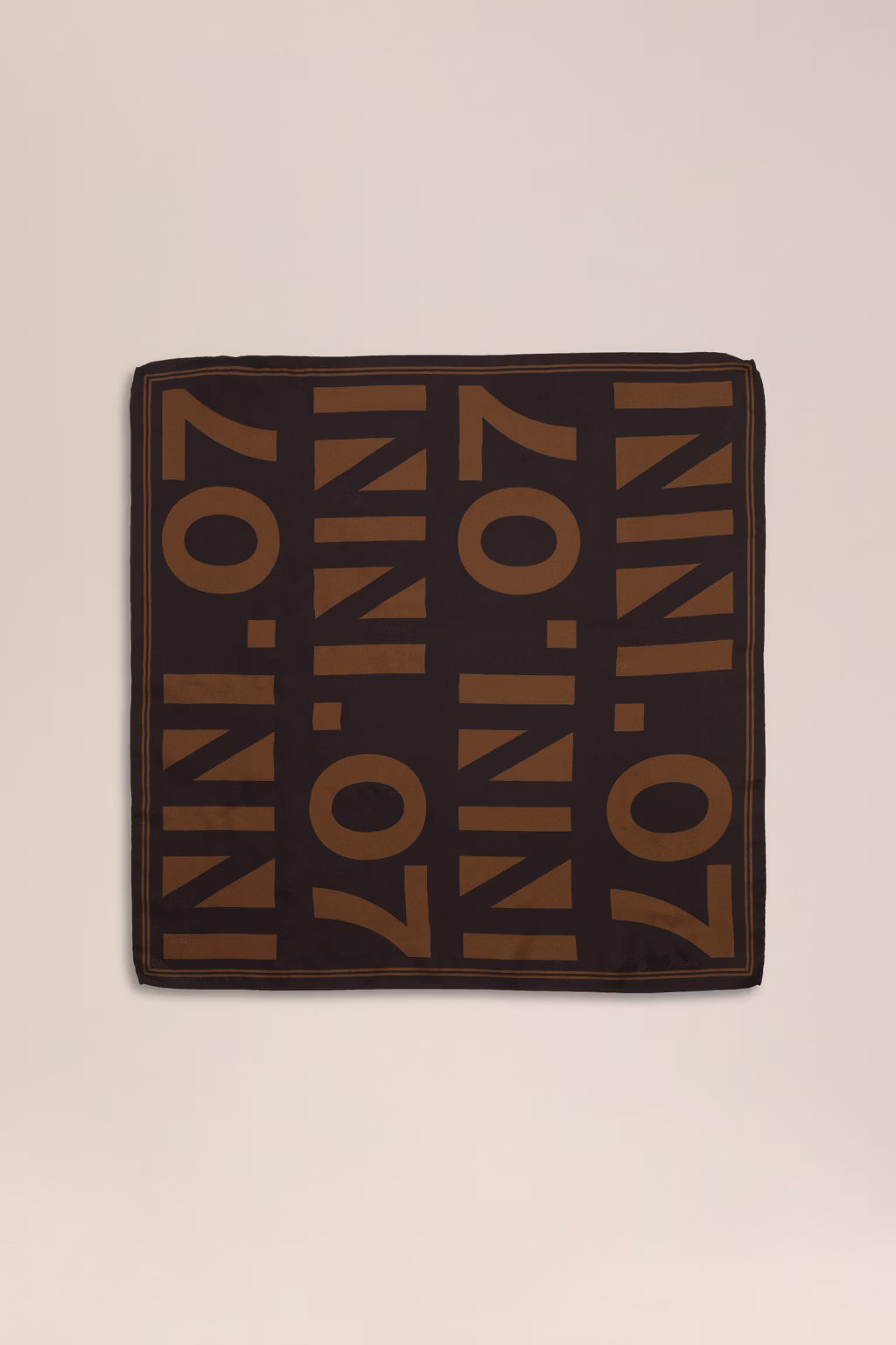 NN07 - Foulard Tact Scarf 90032 Deep Truffle
