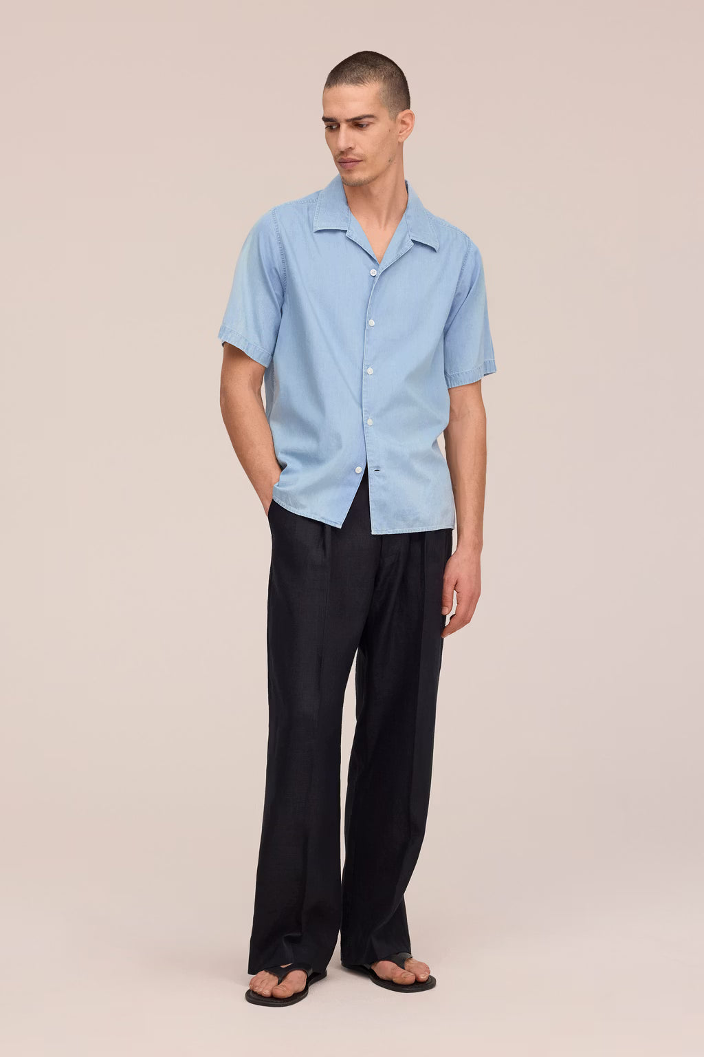 NN07 - Chemise Julio 5765 Bleach Indigo