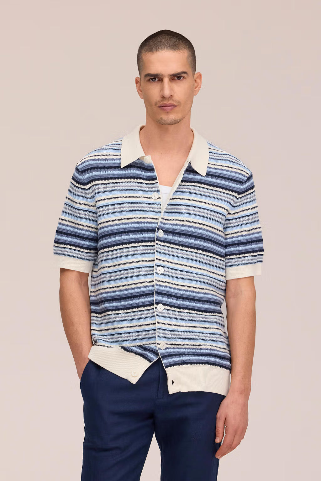 NN07 - Cardigan Nolan 60019 Navy Multi