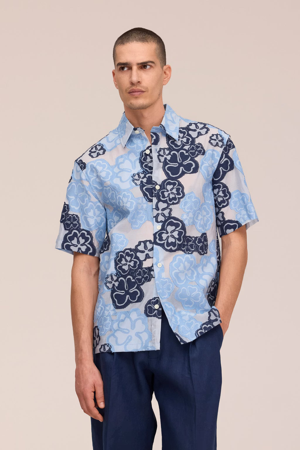 NN07 - Chemise Freddy 50075 Blue Multi