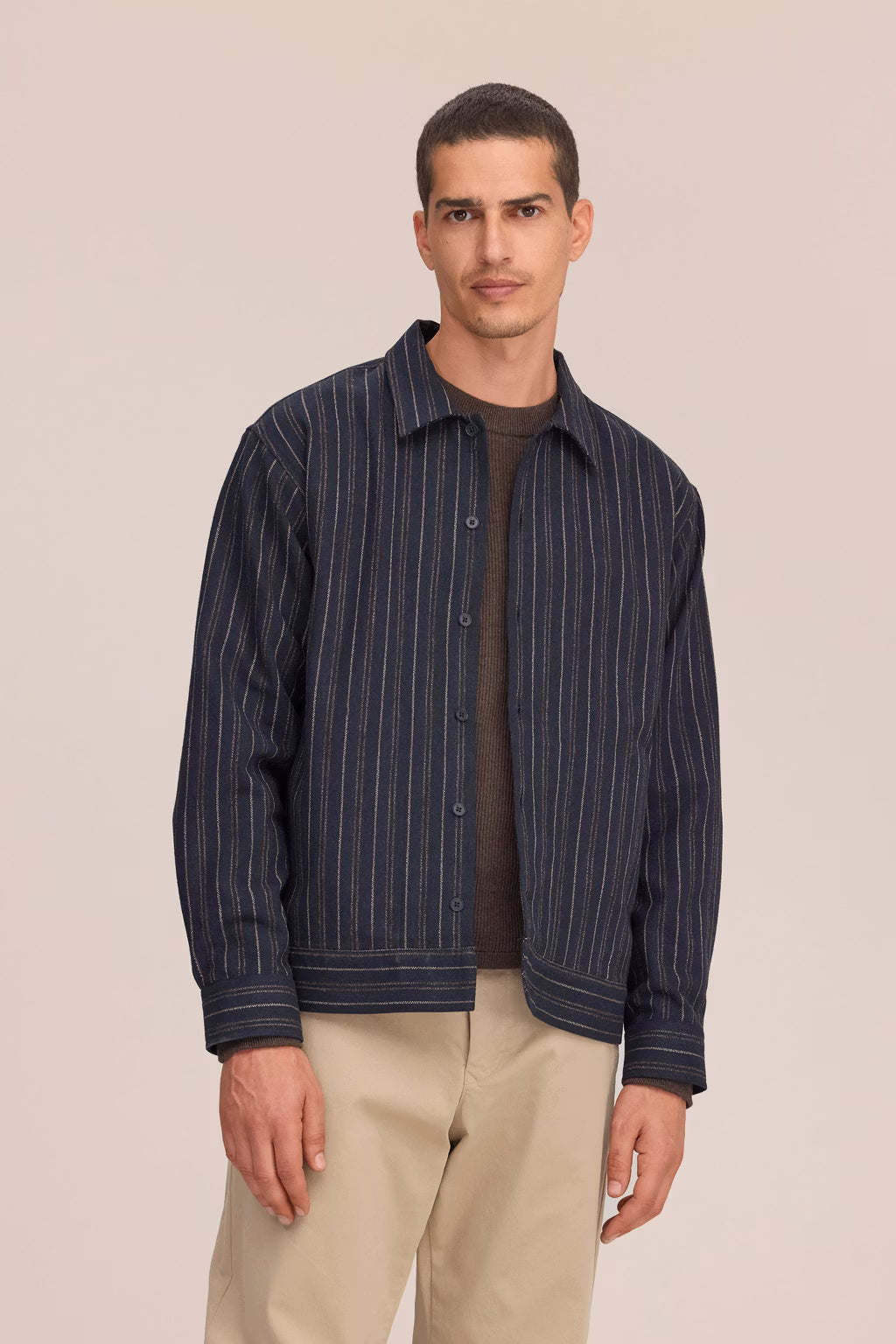 NN07 - Surchemise Reed 50091 Navy Blue