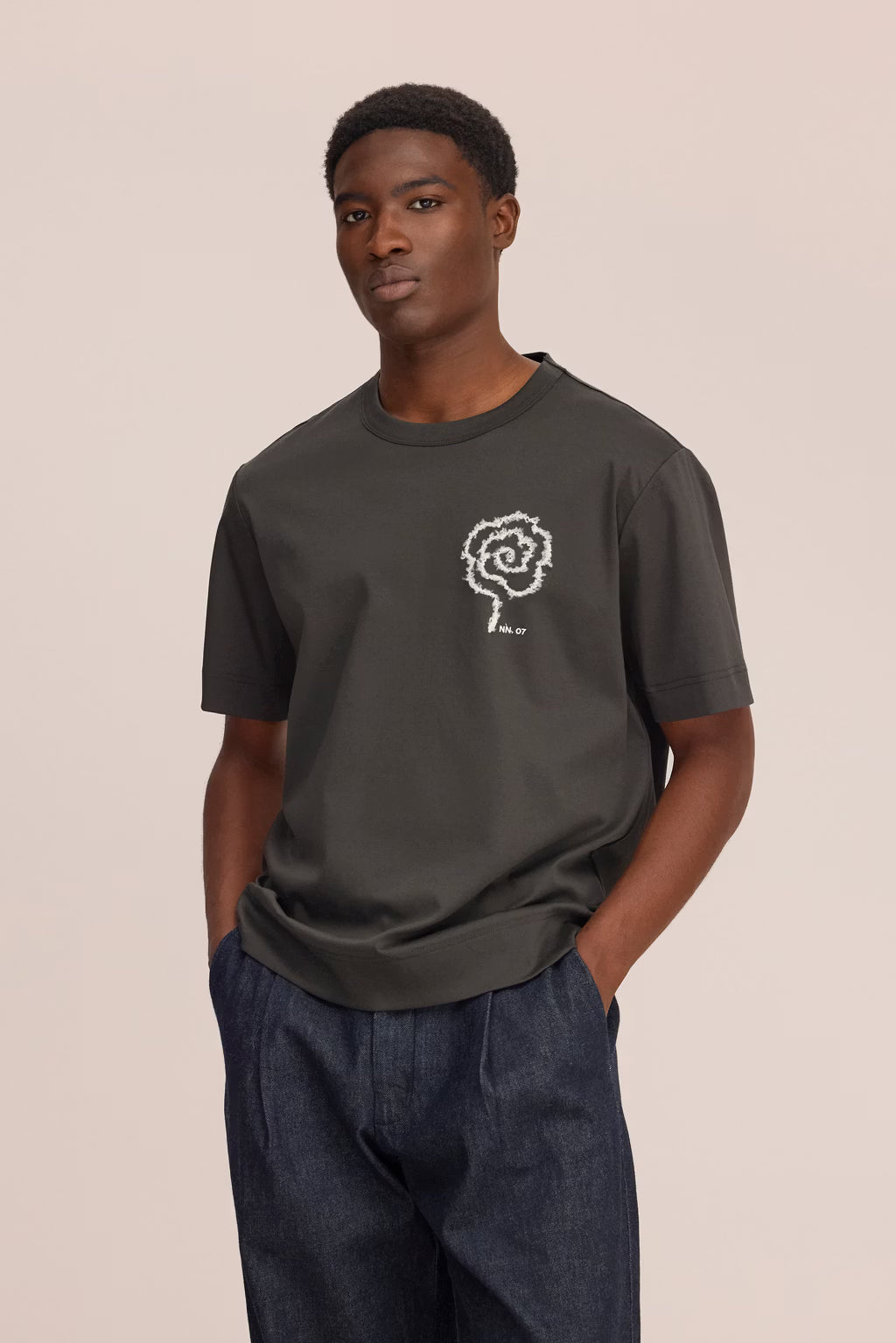 NN07 - Tee-shirt Pedro EMB 3525 Dark army