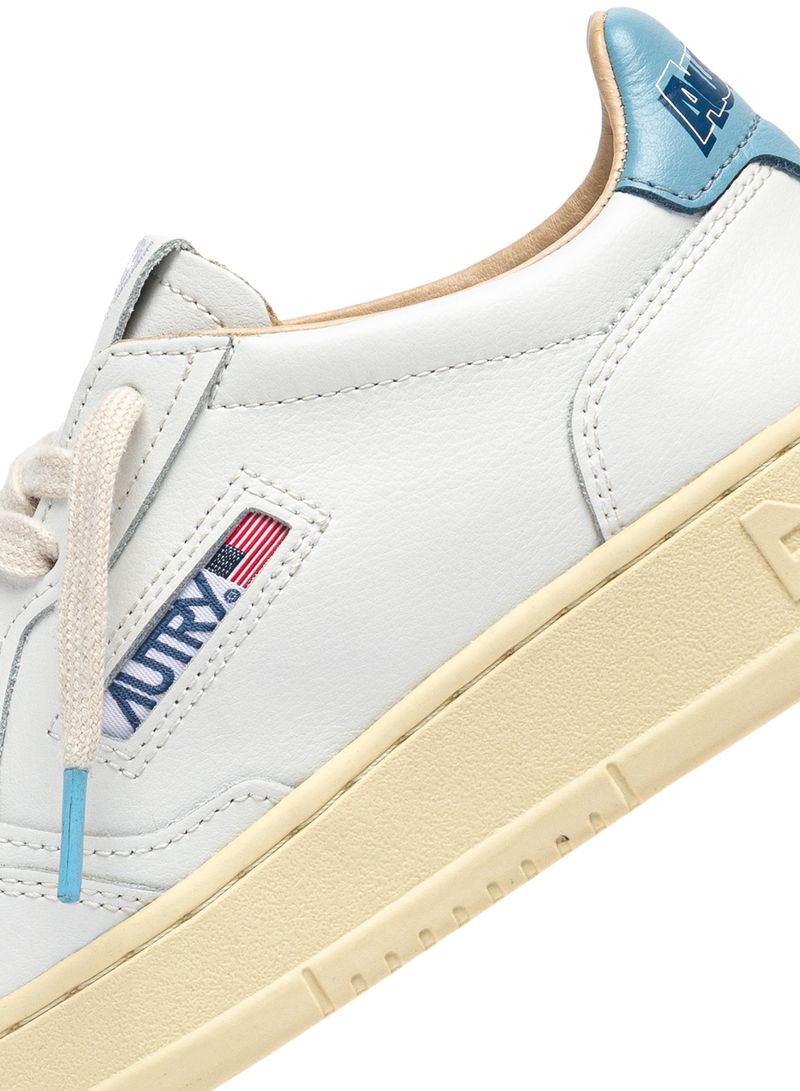 AUTRY - Basket Medalist Low cuir/Art White/Forget