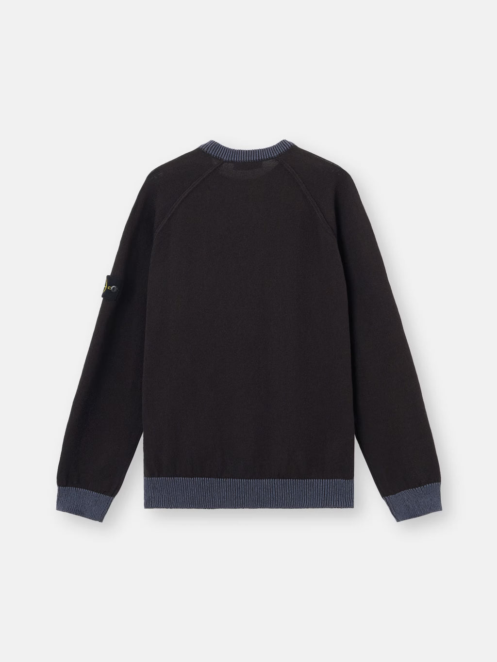 Stone Island - 5100013 Pull Ras de cou ample Bleu Marine