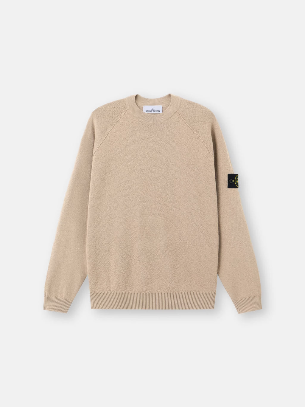 Stone Island - 5100020 Pull Ras de cou ample Désert