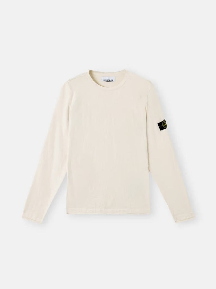 Stone Island - 5100052 Pull Organic coton with nylon Ivoire