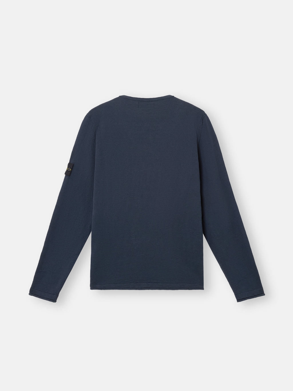 Stone Island - 5100052 Pull ras de cou Organic cotton with Nylon Bleu Marine