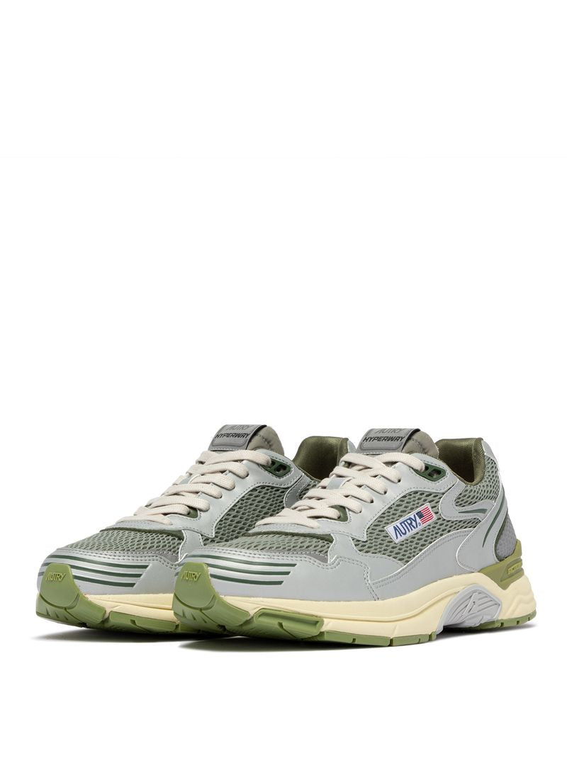 AUTRY - Basket Hyperway Mesh / Mir Silver/Cypress