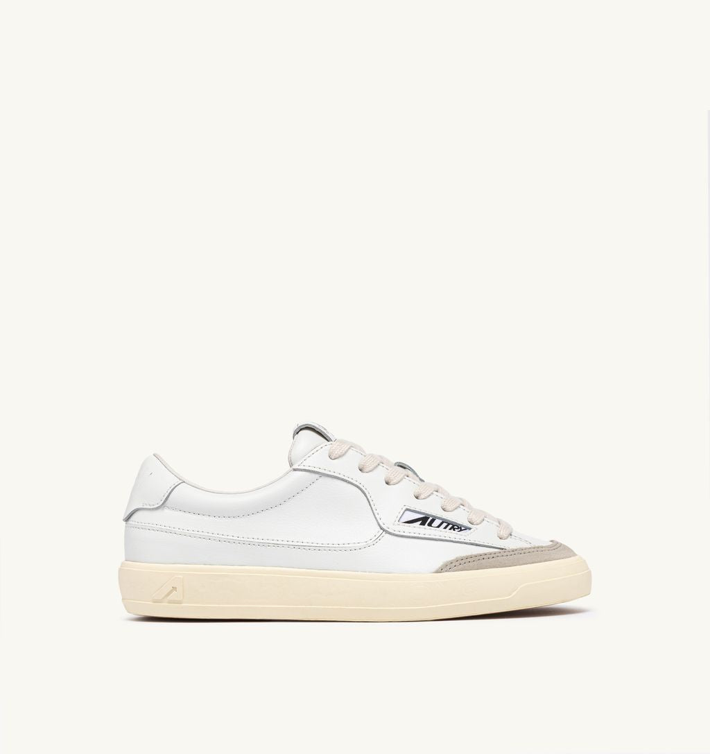 Autry - Windscape low en cuir Blanc