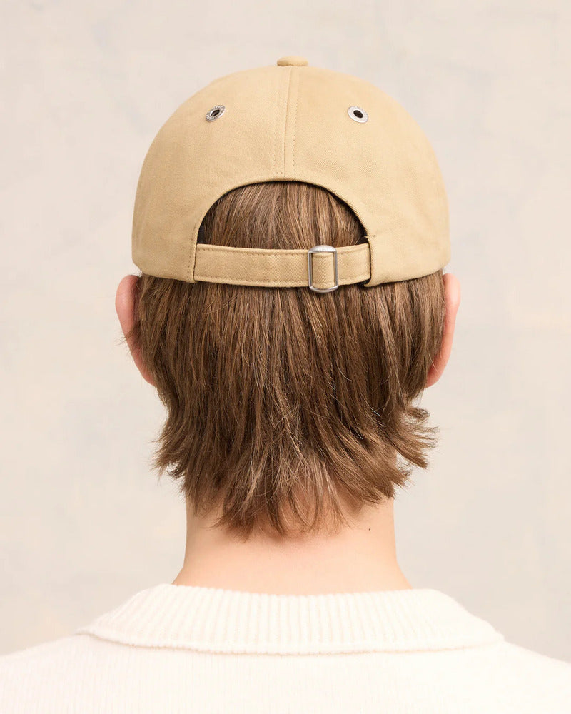 AMI - Casquette broderie Ami de coeur sable