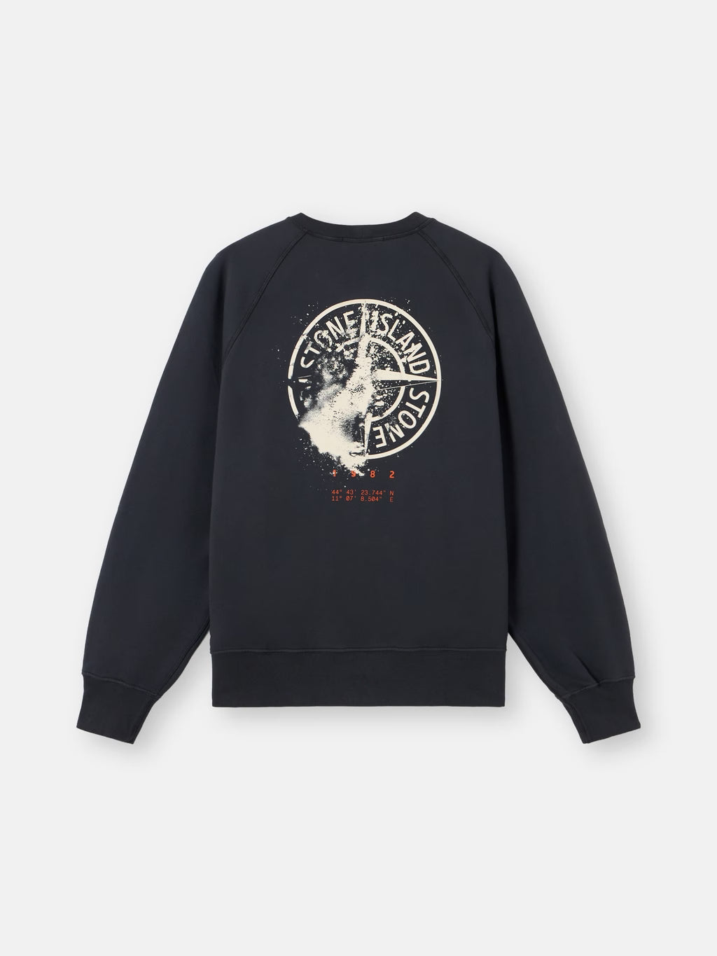 Stone Island - 6100008 Sweatshirt Coton Fleece Bleu Marine