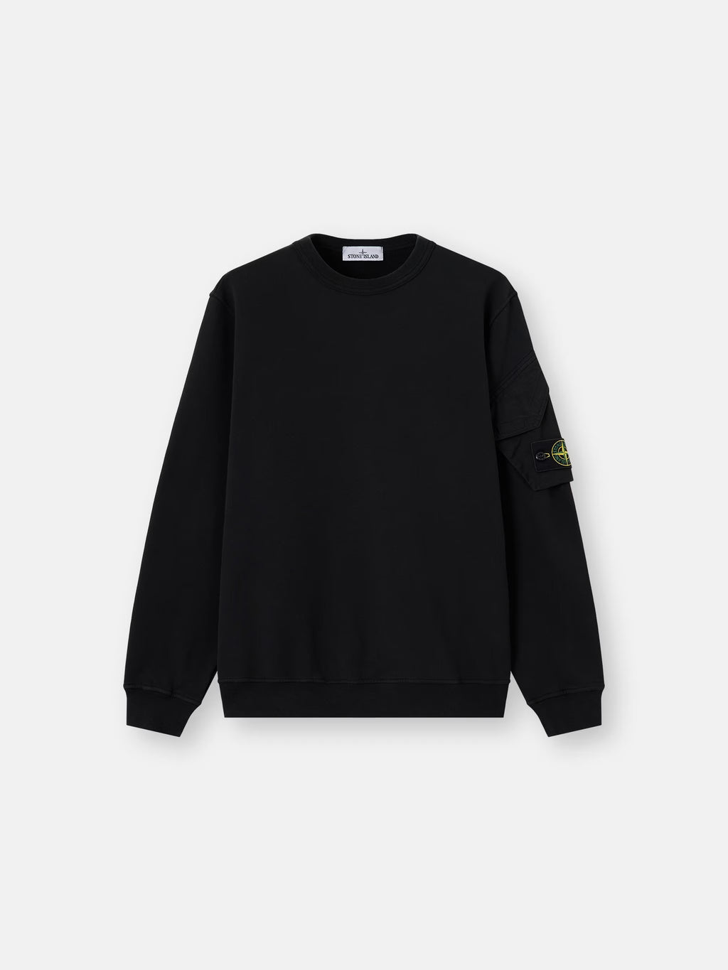 Stone Island - 6100015 Sweat avec poche Noir