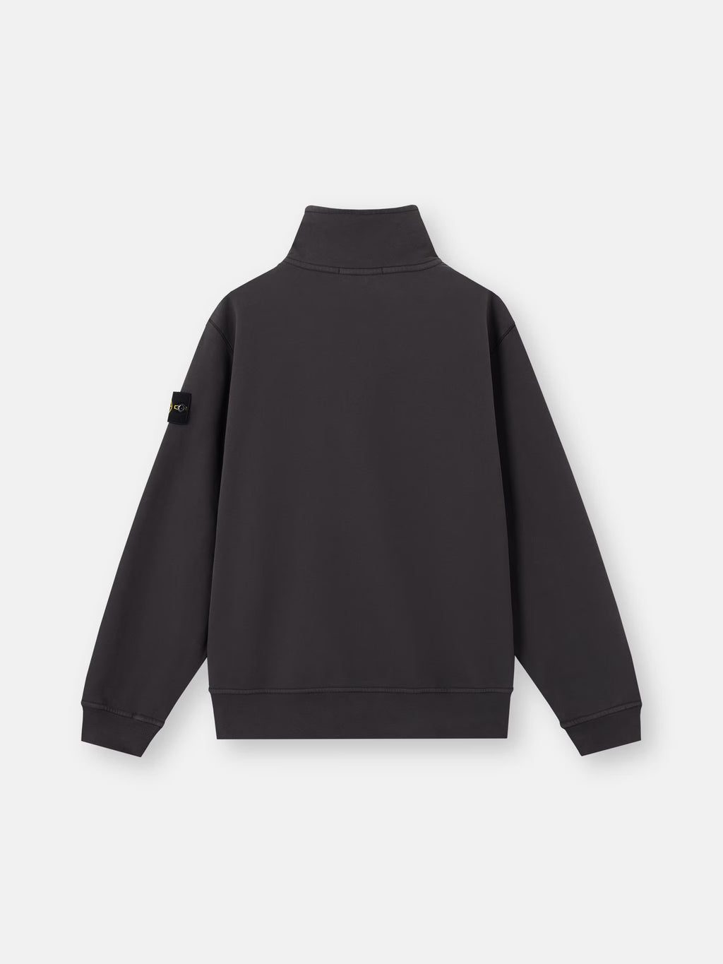 Stone Island - 6100021 Sweat col Zippé Gris plomb