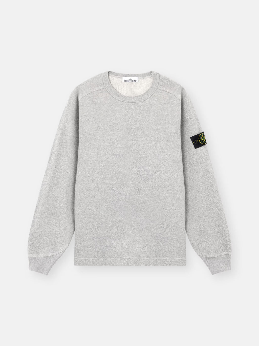 Stone Island - 6100022 Sweatshirt Melange Fleece Gris Poudré mélangé