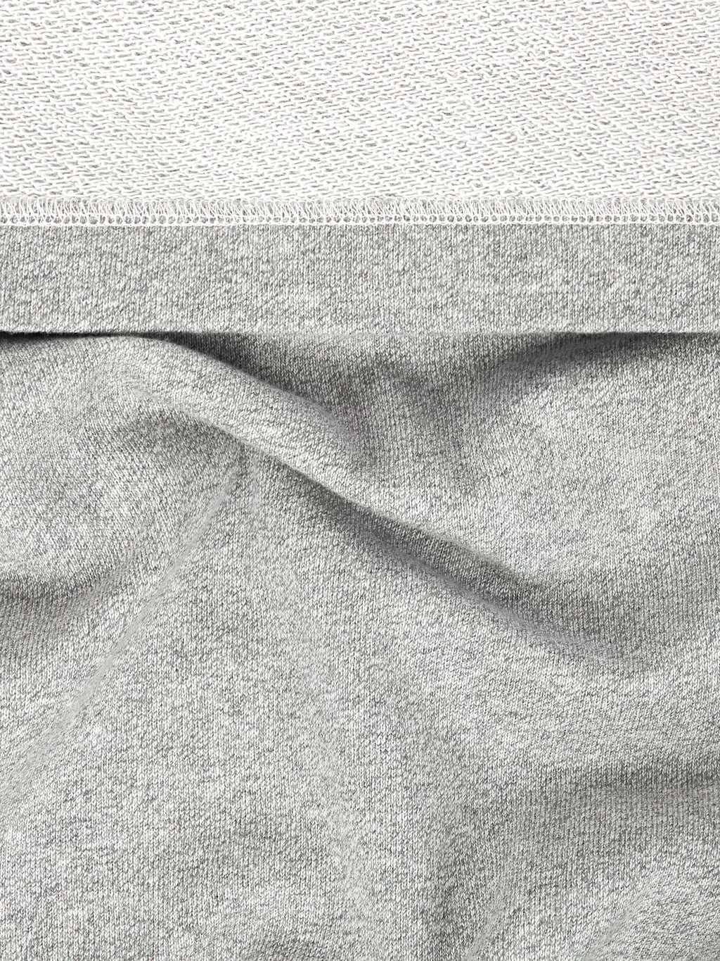 Stone Island - 6100022 Sweatshirt Melange Fleece Gris Poudré mélangé