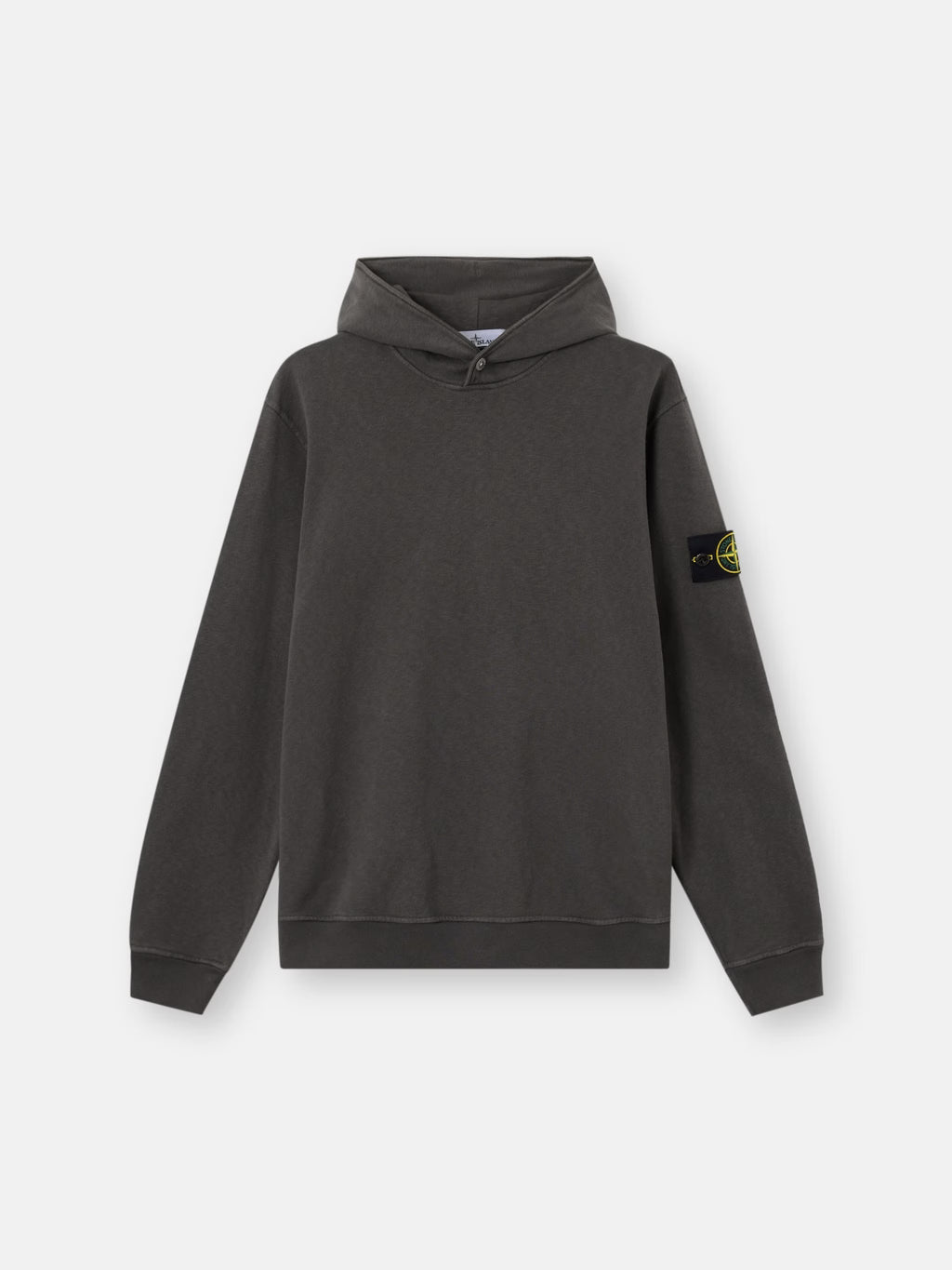 Stone Island - 6100031 Hoodie Old effect Gris Charbon