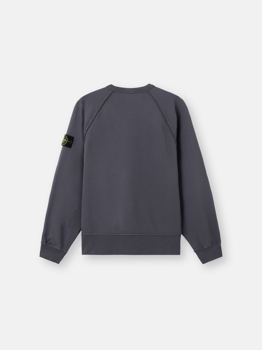 Stone Island - 6100041 Sweat Oversize Organic Coton fleece Bleu Gris