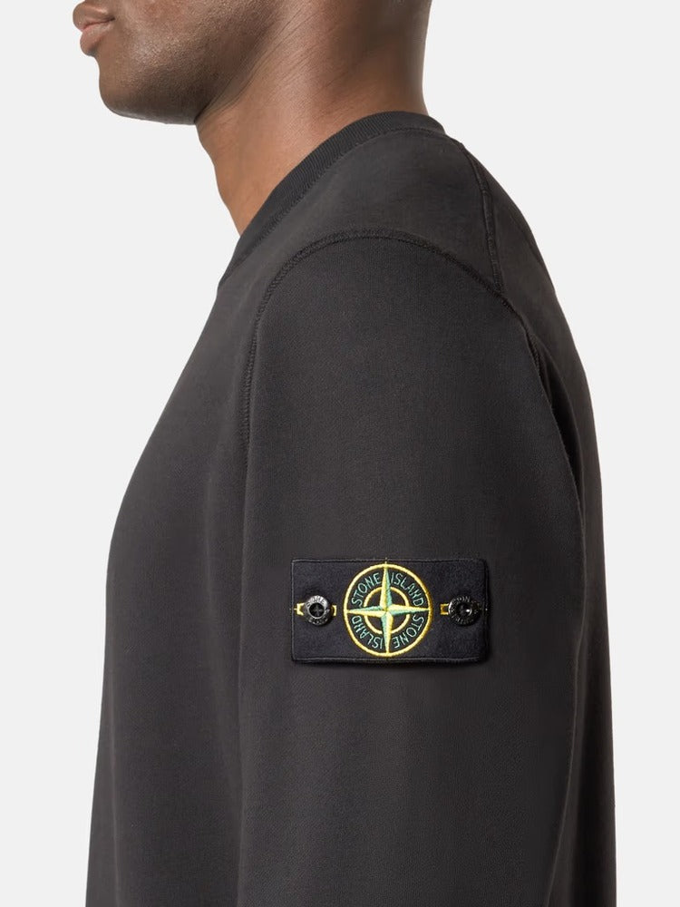 Stone Island - 6100044 Sweatshirt Organic coton noir