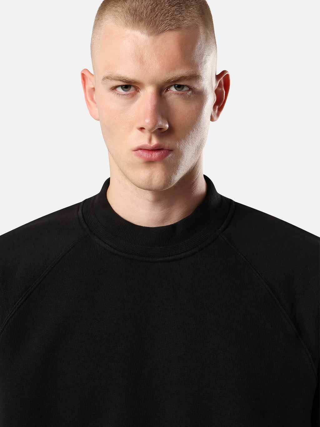 Stone Island - 6100053 Sweat Coupe Oversize Noir