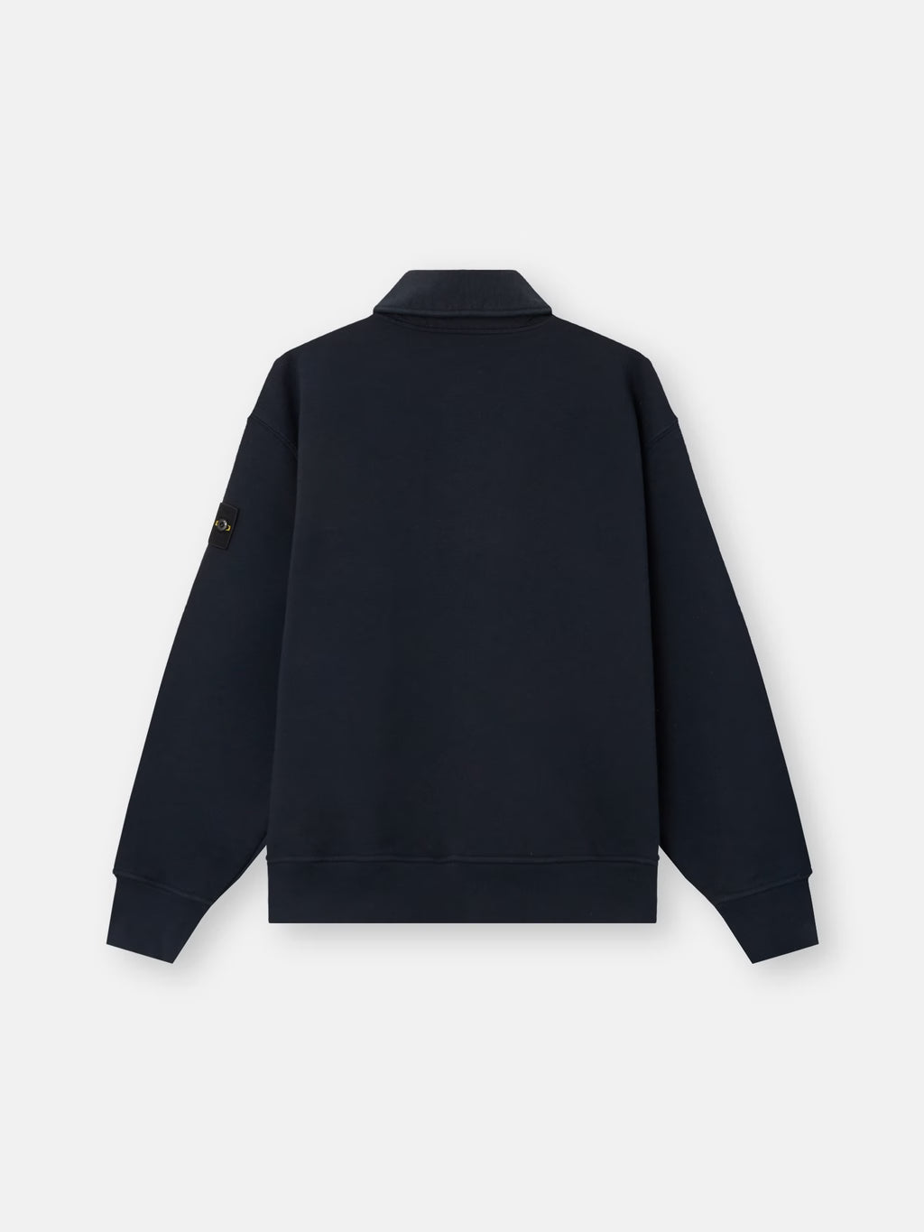 Stone Island - 6100054 Sweat col polo Bleu Marine