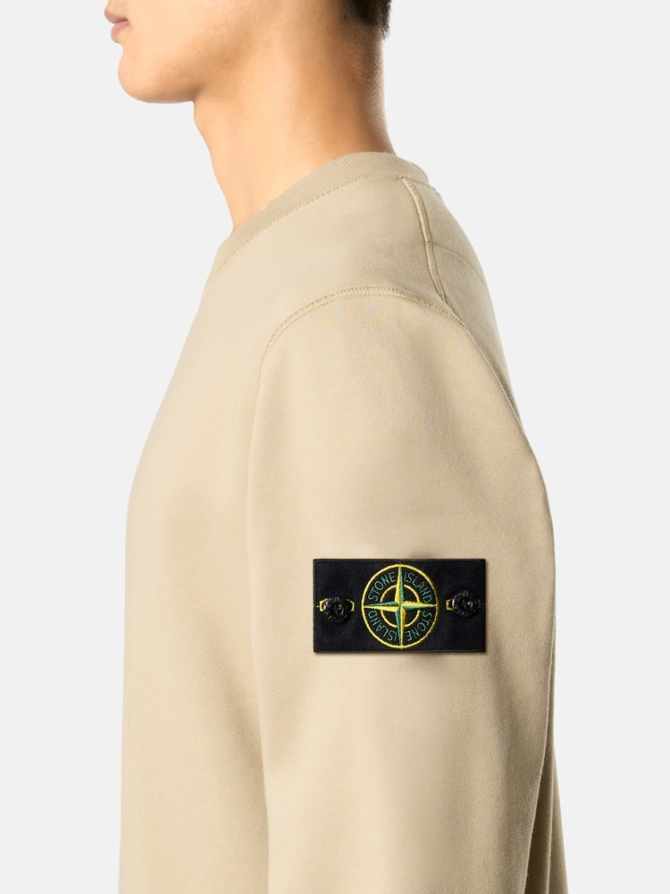 Stone Island - 6100060 Sweatshirt Organic coton Désert